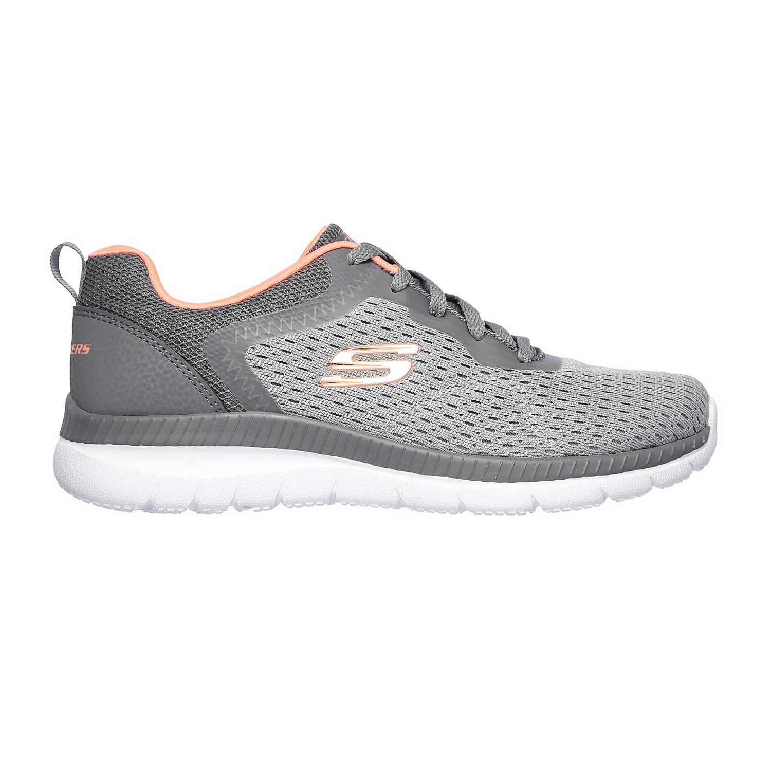 Skechers Engineered Mesh LaceUp W ( 12607-GYCL )