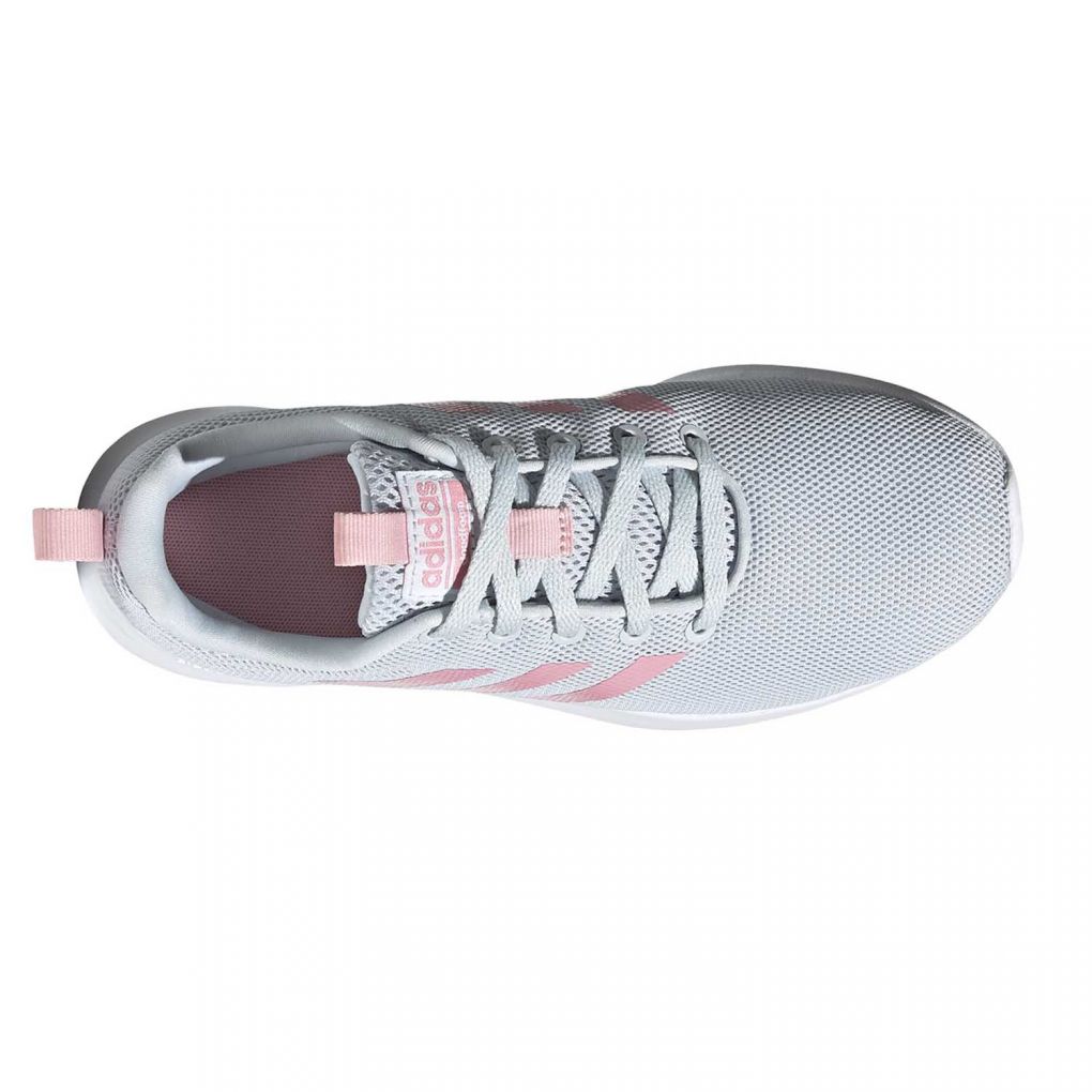 Girls' lite racer cln pre-school shoes  white/grey hot sale