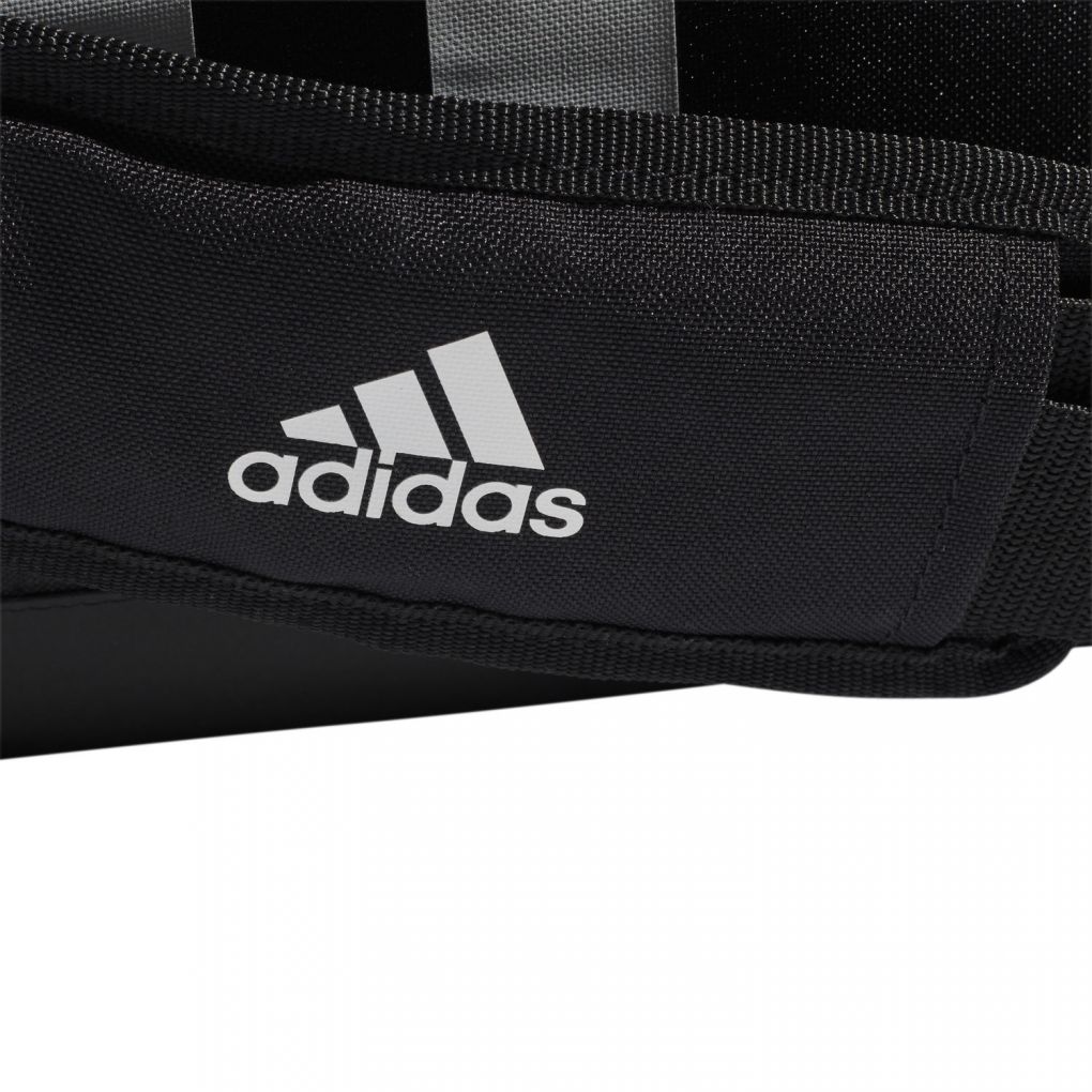 Adidas 3 stripes duffel bag clearance