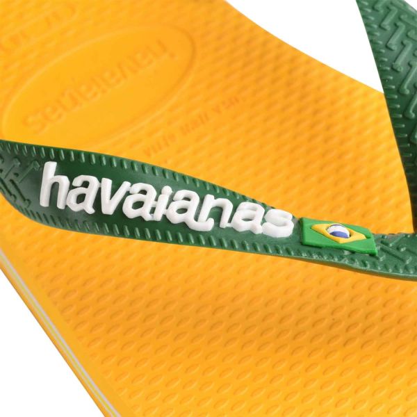 Havaianas Brasil Logo Flip Flops M
