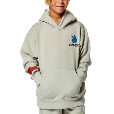 Body Action Long Sleeve Hooded Sweatshirt K
