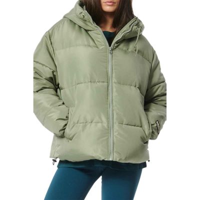 Body Action Puffer Hooded Jacket W