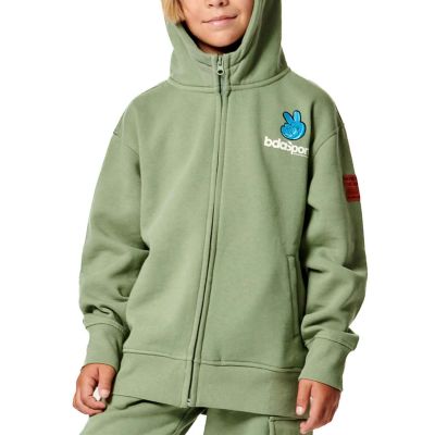 Body Action Long Sleeve Full Zip Jacket K