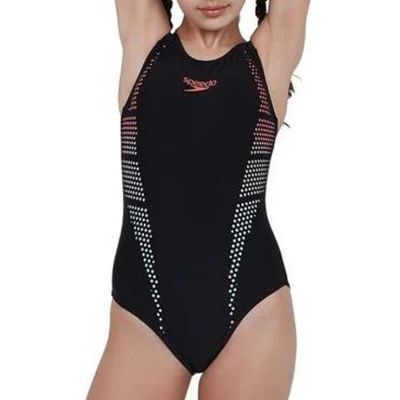 Speedo Plastisol Placement Muscleback Swimsuit PS/GS
