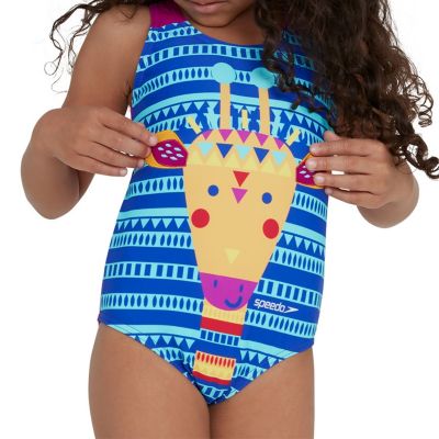 Speedo Jungle Gina Digital Applique Swimsuit Inf