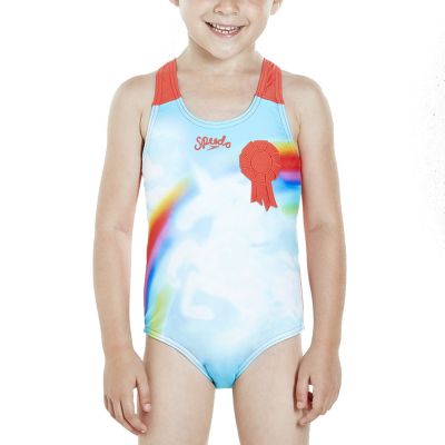 Speedo Sunkissed Shine Essential Applique Swimsuit I/PS