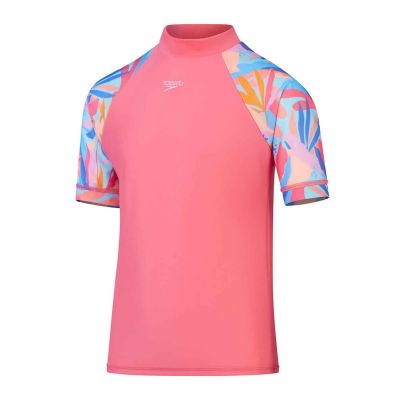 Speedo Printed Sun Top K