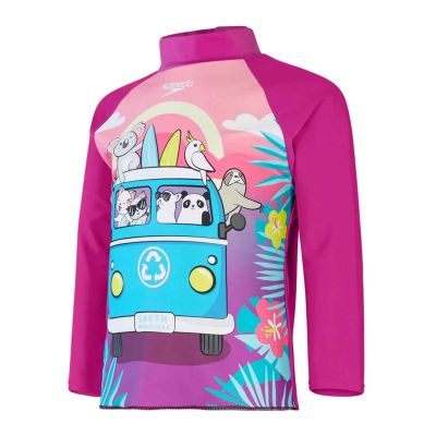 Speedo Long Sleeve Printed Rash Top K