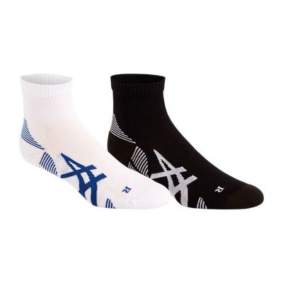 Asics Cushion Run Quarter Socks 2-Pack