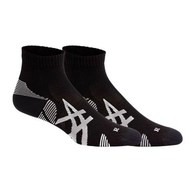 Asics Cushion Run Quarter Socks 2-Pack