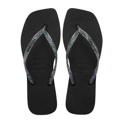 Havaianas Slim Logo Metallic Flip Flops W