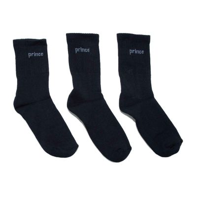 Prince Full Terry Crew Socks 3-Pack