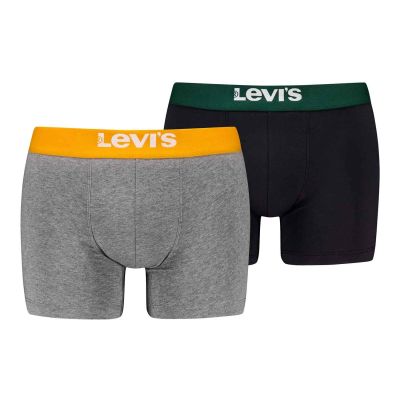 Levis Solid Boxer Briefs 2-Pack M