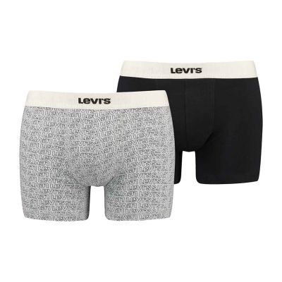 Levis Tonal Logo Organic Boxers 2-Pack M