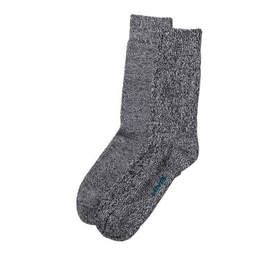Levis Regular Cut Bootsock Weave Socks 2-Pack