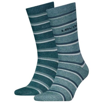 Levis Regular Cut Bird Eye Socks 2-Pack M
