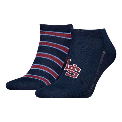 Levis Low Cut Lo-Fi Prep Graphic Socks 2-Pack