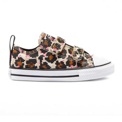Converse Chuck Taylor All Star 8-Bit Animal Print Easy-On Low Top Inf