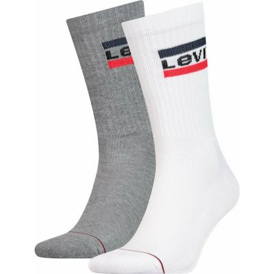 Levis Regular Cut Logo Socks 2-Pack