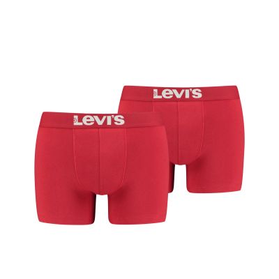 Levi's Solid Basic Boxer Briefs (2 Pack) M