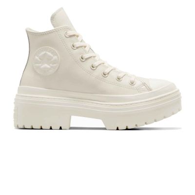 Converse Lugged Heel Leather Platform High Top W