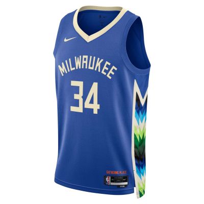 Nike Giannis Antetokounmpo Milwaukee Bucks City Edition Slee