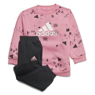 adidas Brand Love Crew Sweatshirt Set Kids Inf