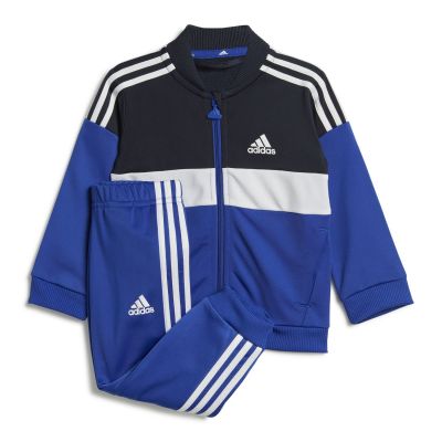 adidas Tiberio 3-Stripes Colorblock Shiny Tracksuit Kids Inf