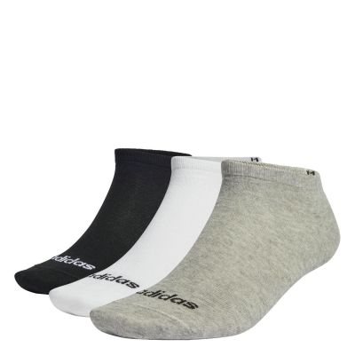 adidas Thin Linear Low-Cut Socks 3 Pairs