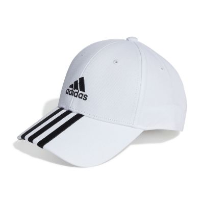 adidas 3-Stripes Cotton Twill Baseball Cap