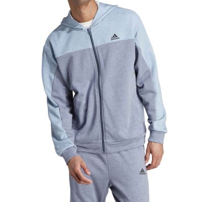 adidas Melange Full-Zip Hoodie M