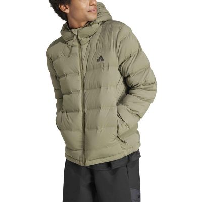 adidas Helionic Stretch Hooded Down Jacket M