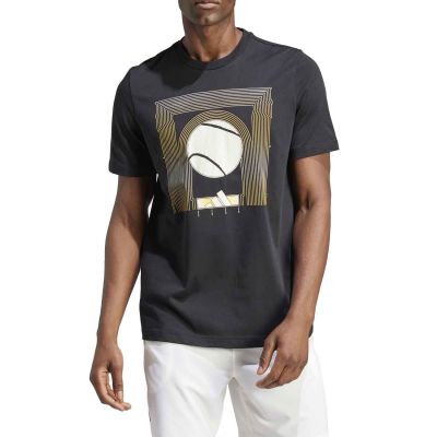 adidas AEROREADY Tennis Arc de Ball Graphic T-Shirt M