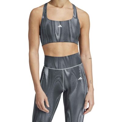 adidas Powerimpact Medium-Support 3-Stripes Bra W