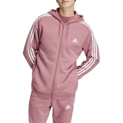adidas Essentials Fleece 3-Stripes Full-Zip Hoodie M
