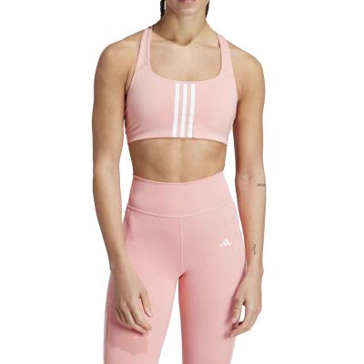adidas Powerimpact Medium-Support 3-Stripes Bra W