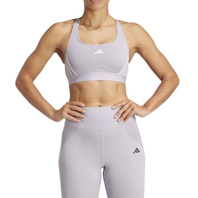 adidas Powerreact Training 3-Stripes Bra W