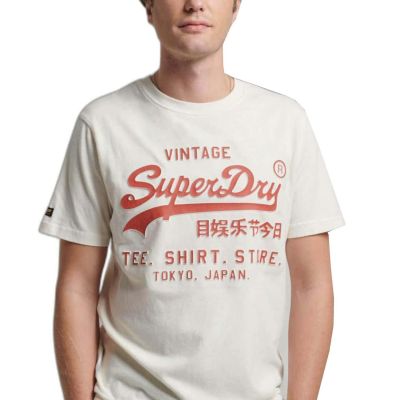 Superdry Vintage Logo Embossed T-Shirt M