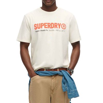 Superdry Utility Sport Logo Loose T-Shirt M