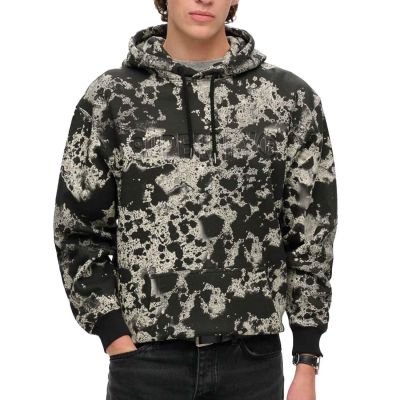 Superdry Utility Camo Logo Loose Hoodie M