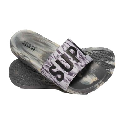 Superdry Camo Vegan Pool Slides M