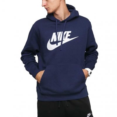 Nike Club Fleece Graphic Pullover Hoodie M