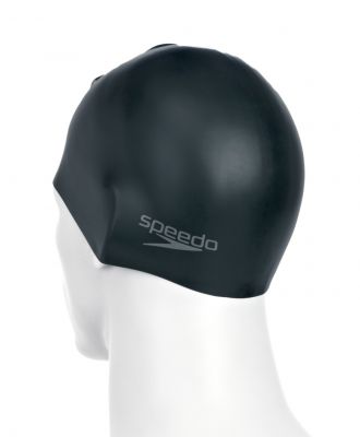 Speedo Plain Moulded Silicone Cap U
